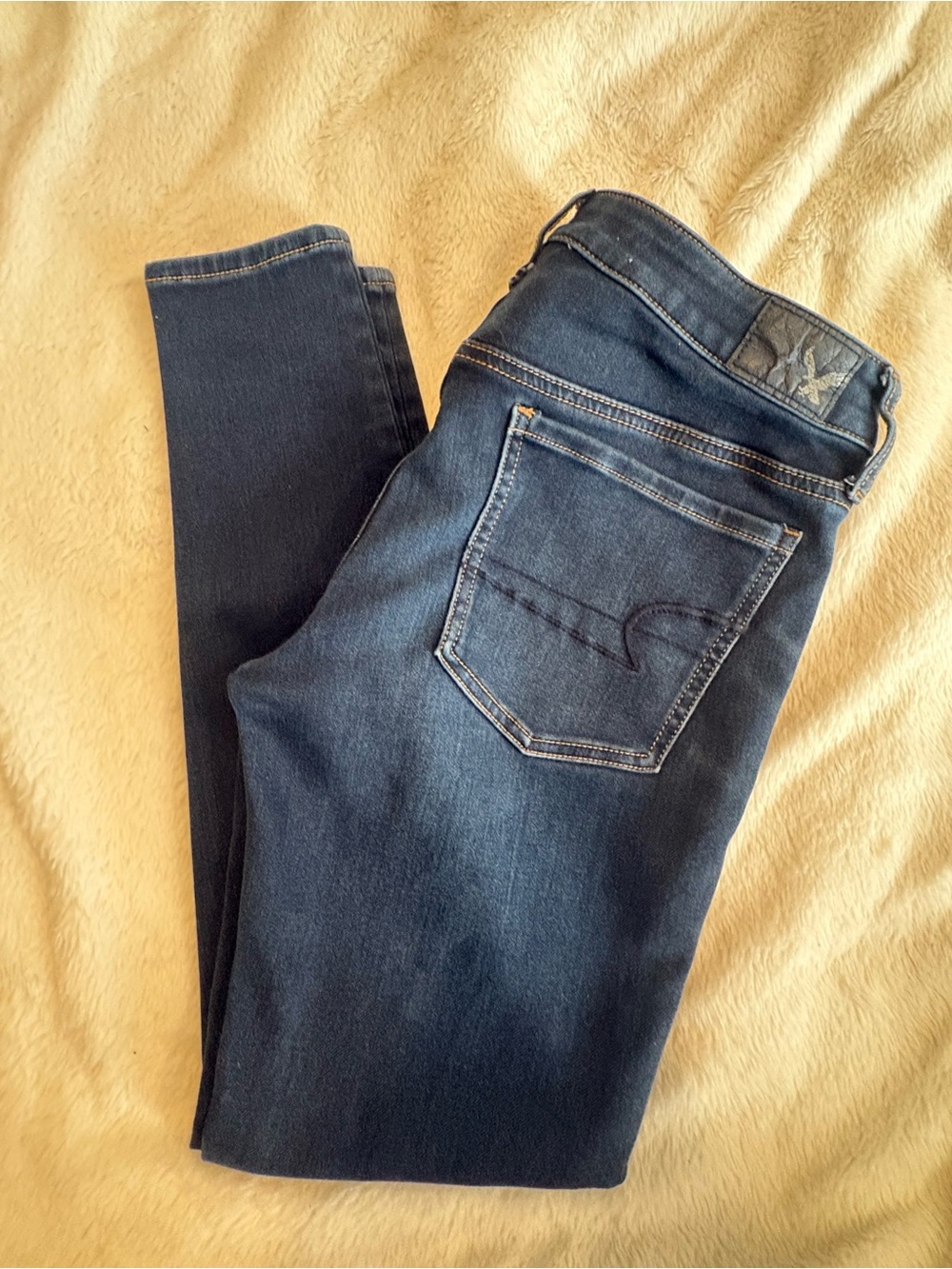 American Eagle Outfitters Dark Blue Skinny Jeggings